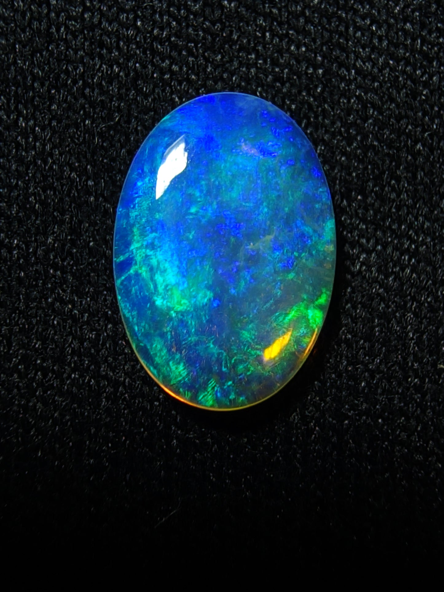 0.70c Bright Blue - Crystal Opal - Lightning Ridge