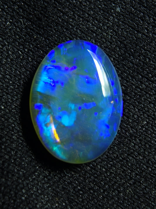 1.10c Electric Blue & Violet - Crystal Opal - Lightning Ridge