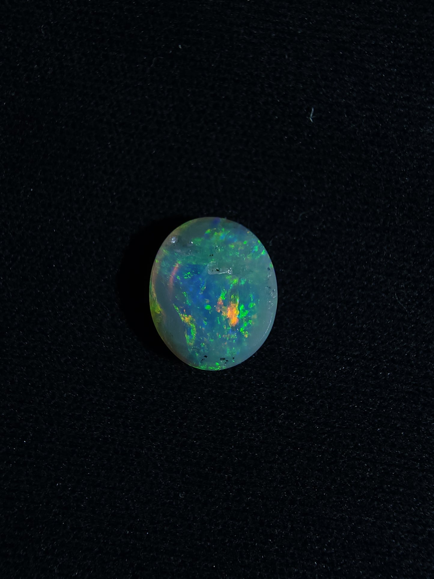 0.90ct Rainbow Crystal Nobby – Lightning Ridge Solid Opal
