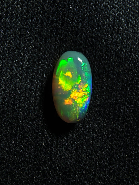 0.50c Red and Orange - Dark Opal - Lightning Ridge