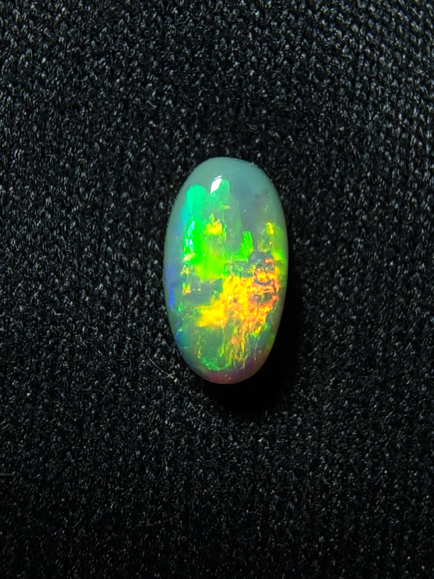 0.50c Red and Orange - Dark Opal - Lightning Ridge