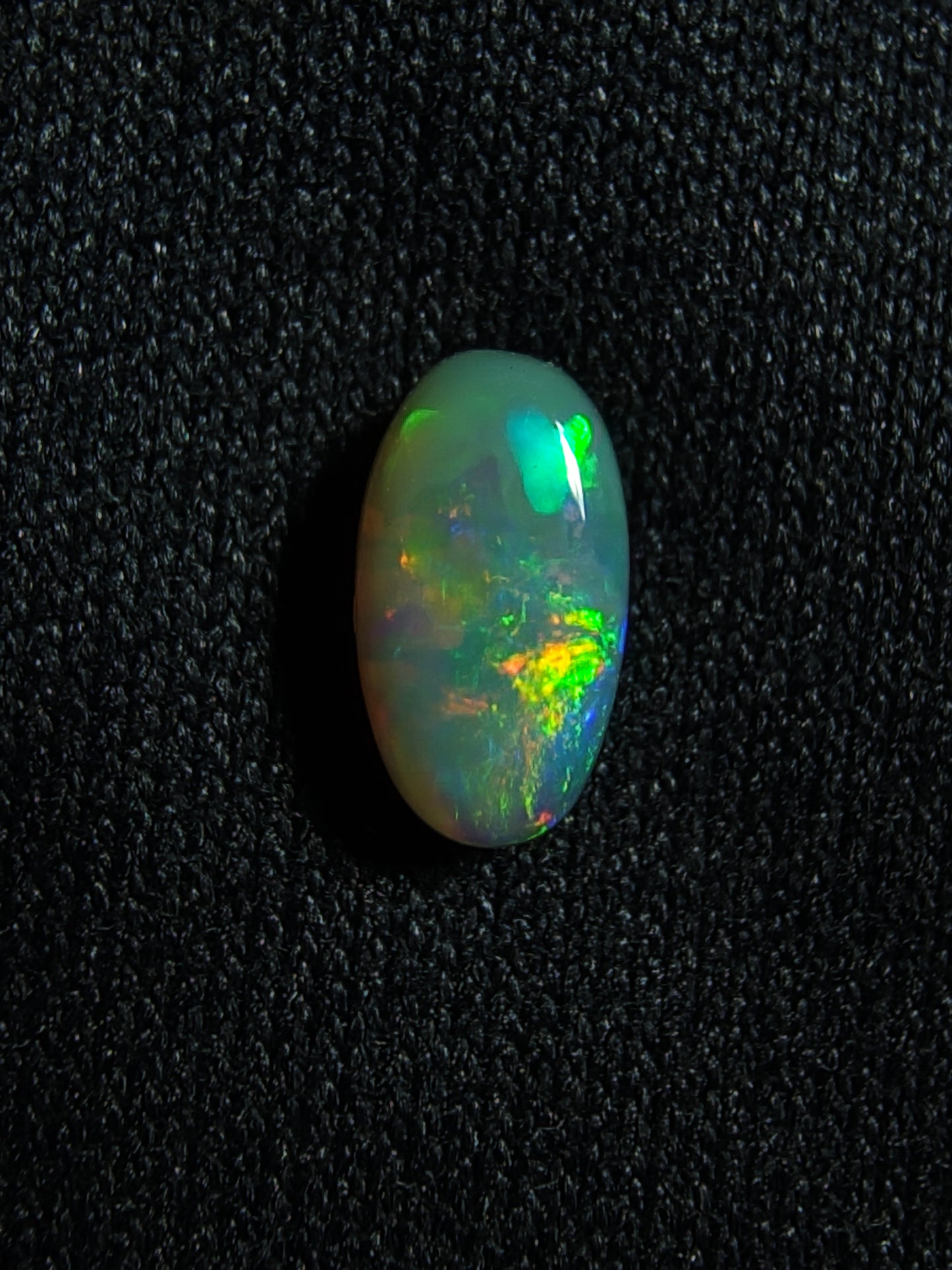 0.50c Red and Orange - Dark Opal - Lightning Ridge