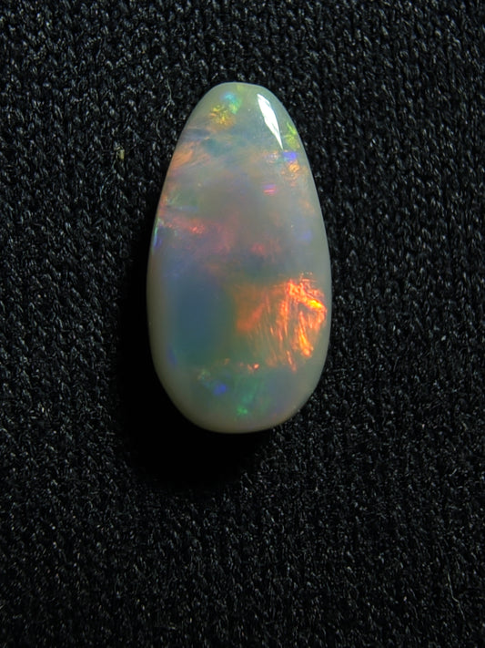 0.70c Fiery Red & Cool Blue - Dark Opal - Lightning Ridge