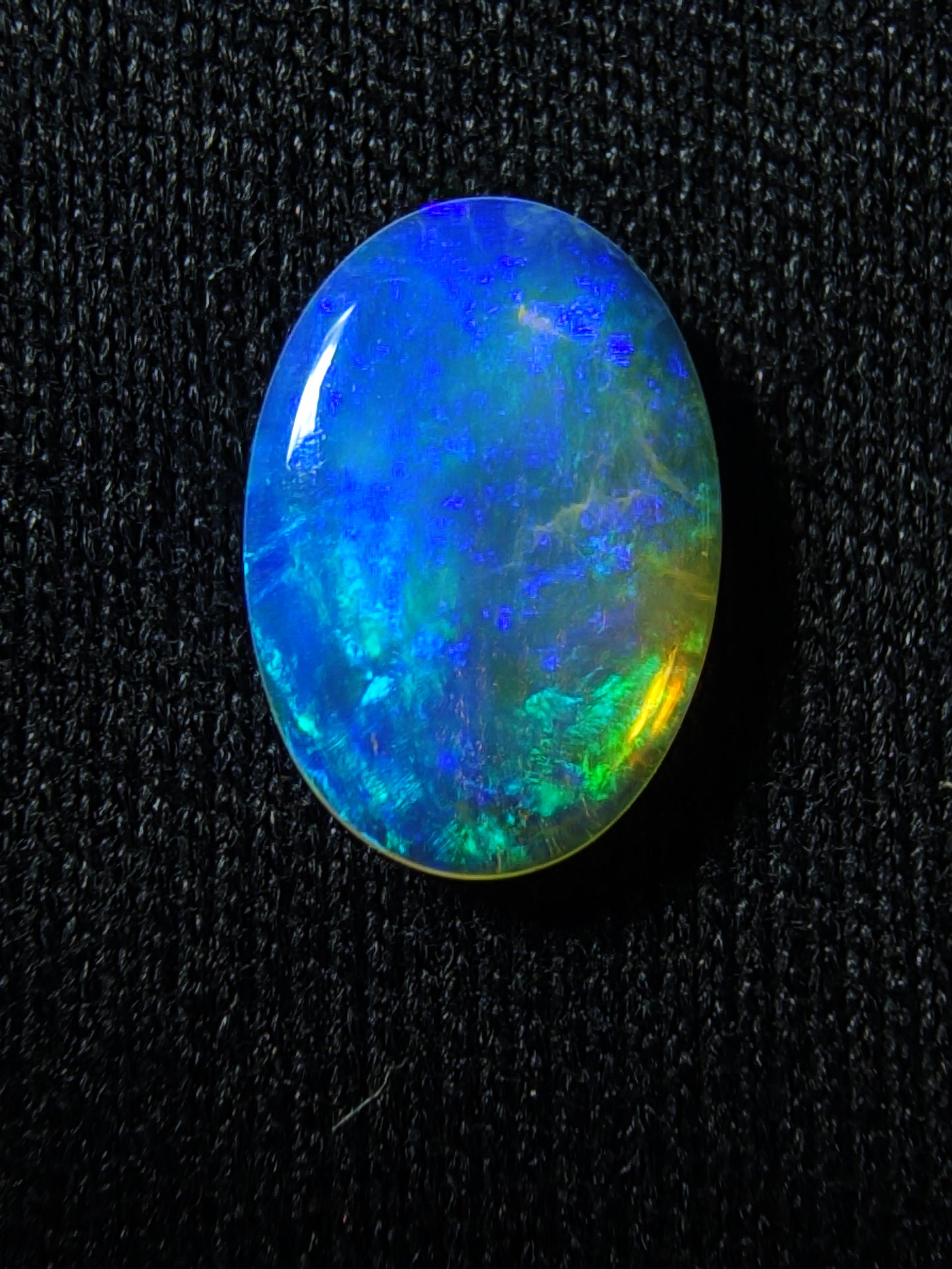 0.70c Bright Blue - Crystal Opal - Lightning Ridge