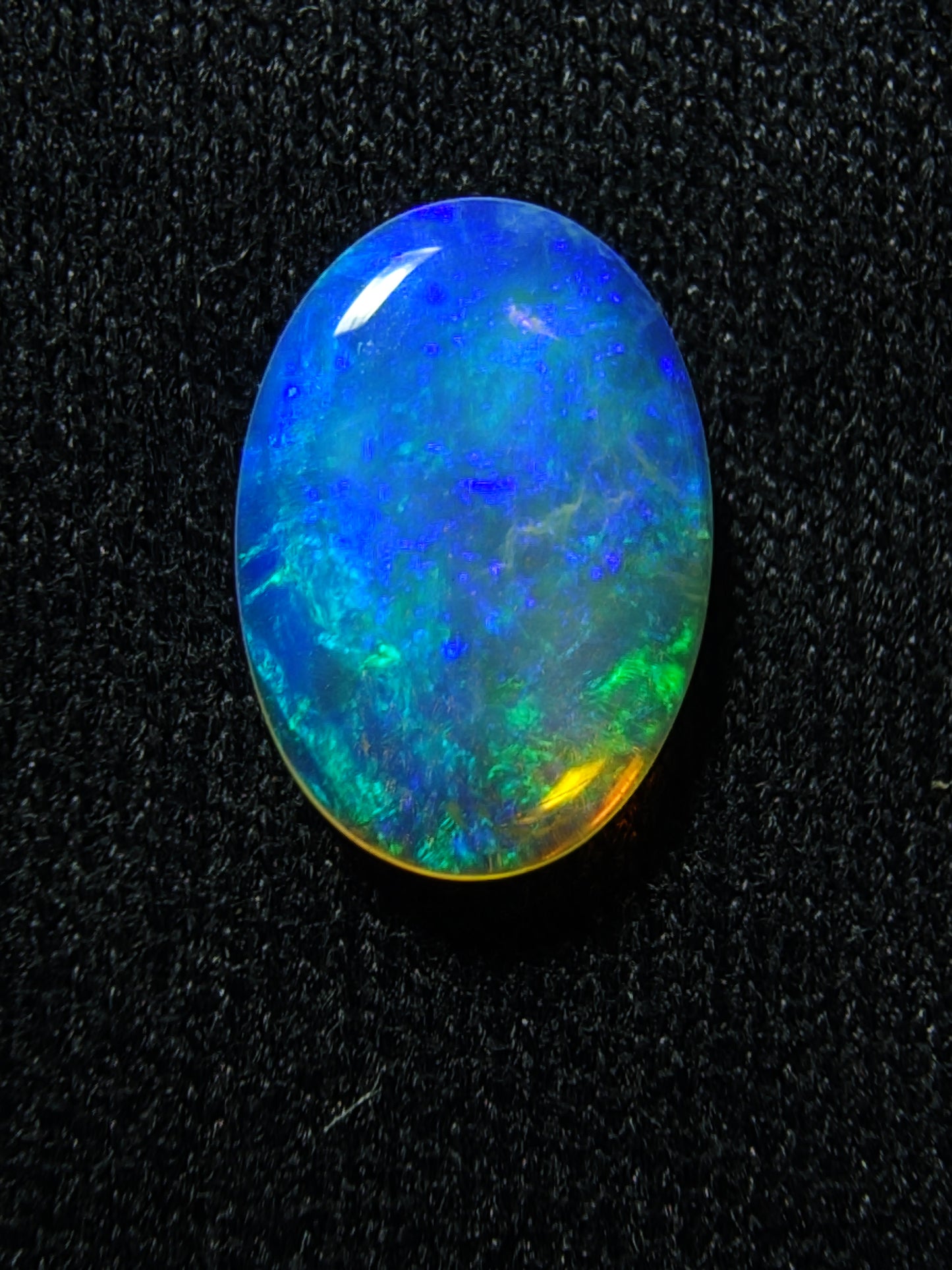 0.70c Bright Blue - Crystal Opal - Lightning Ridge