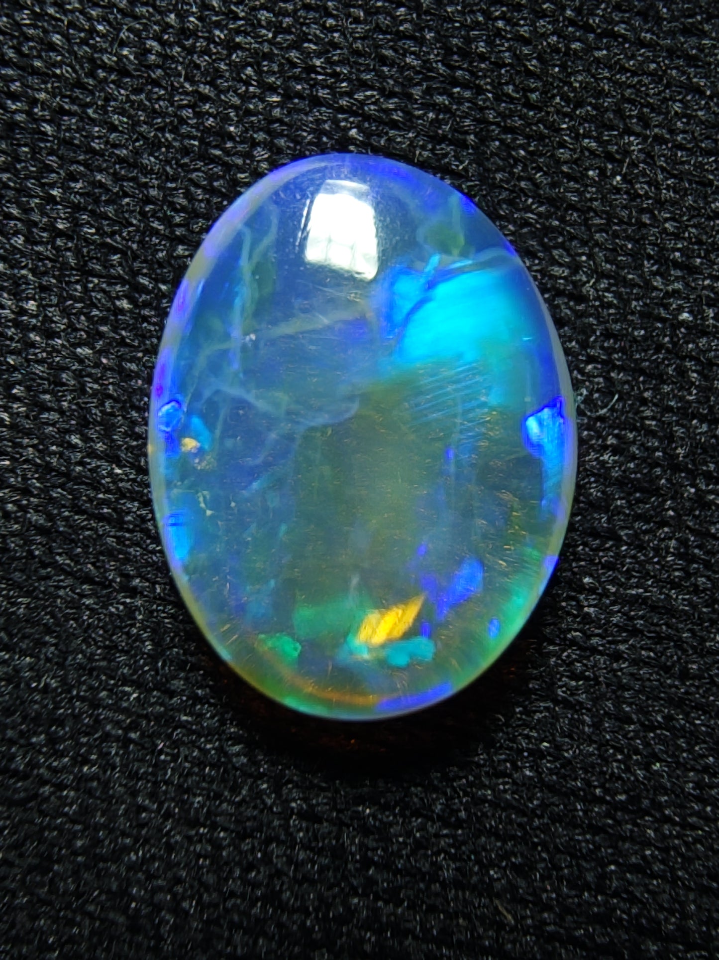 1.10c Electric Blue & Violet - Crystal Opal - Lightning Ridge