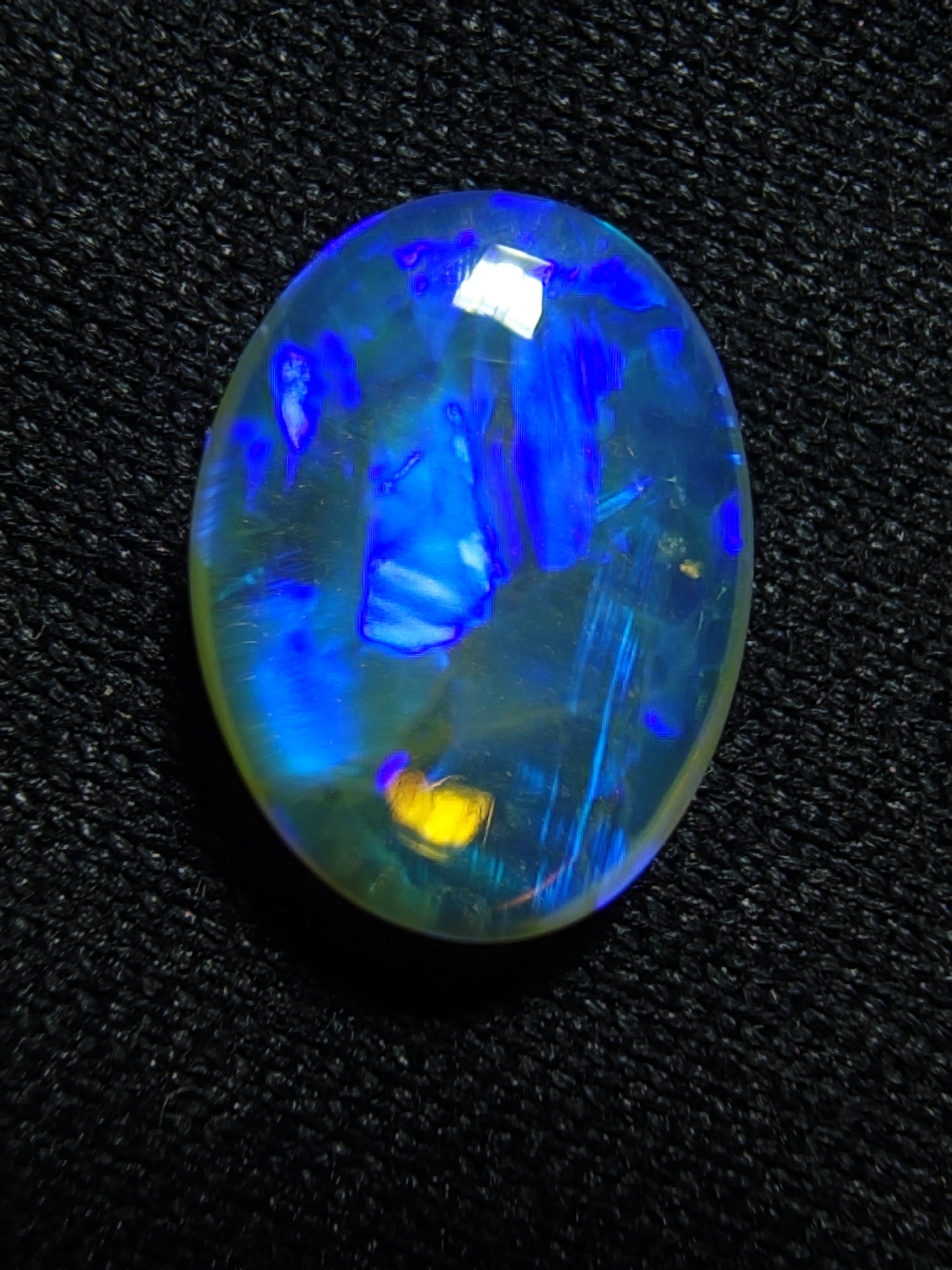 1.10c Electric Blue & Violet - Crystal Opal - Lightning Ridge