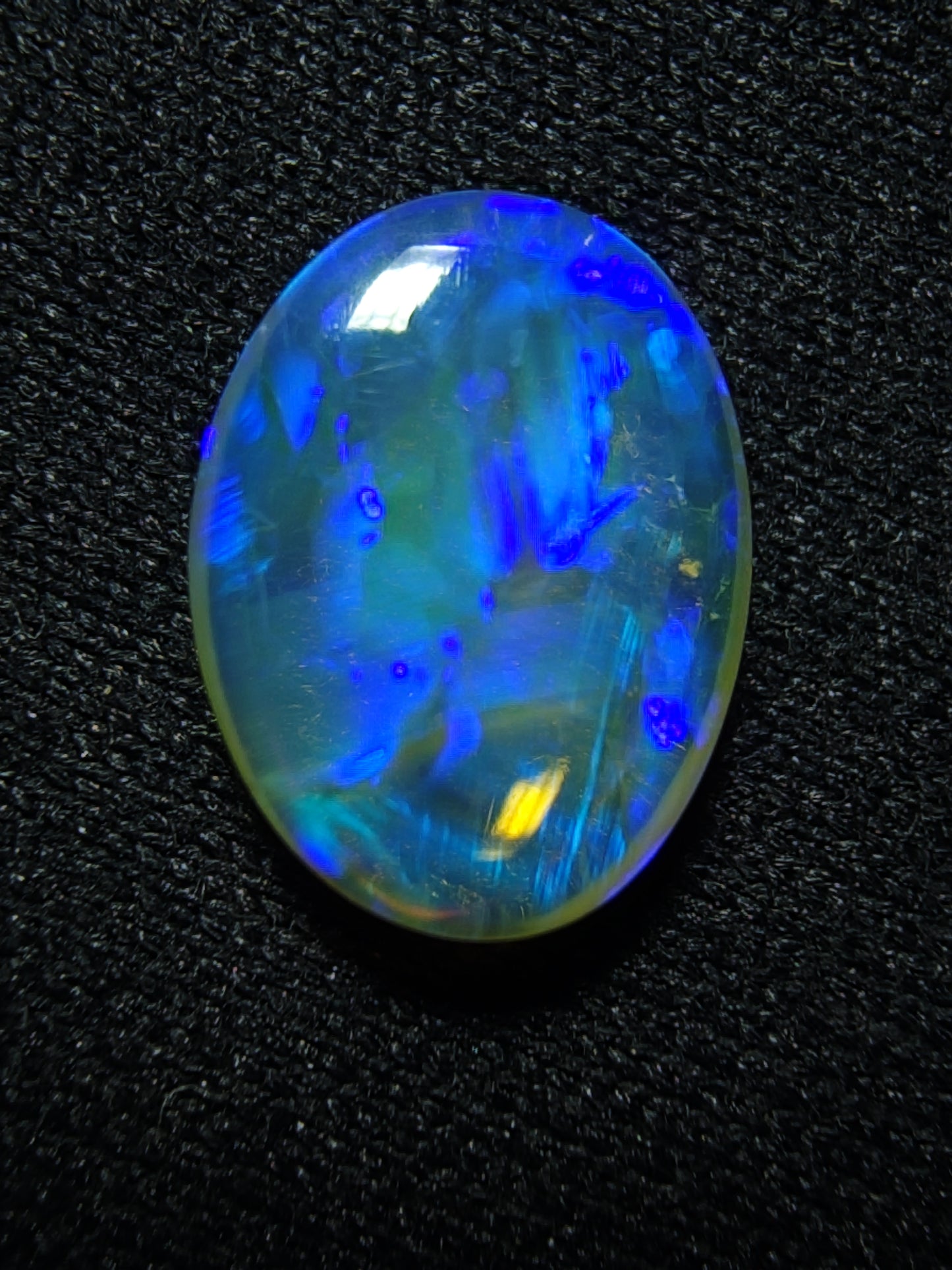 1.10c Electric Blue & Violet - Crystal Opal - Lightning Ridge