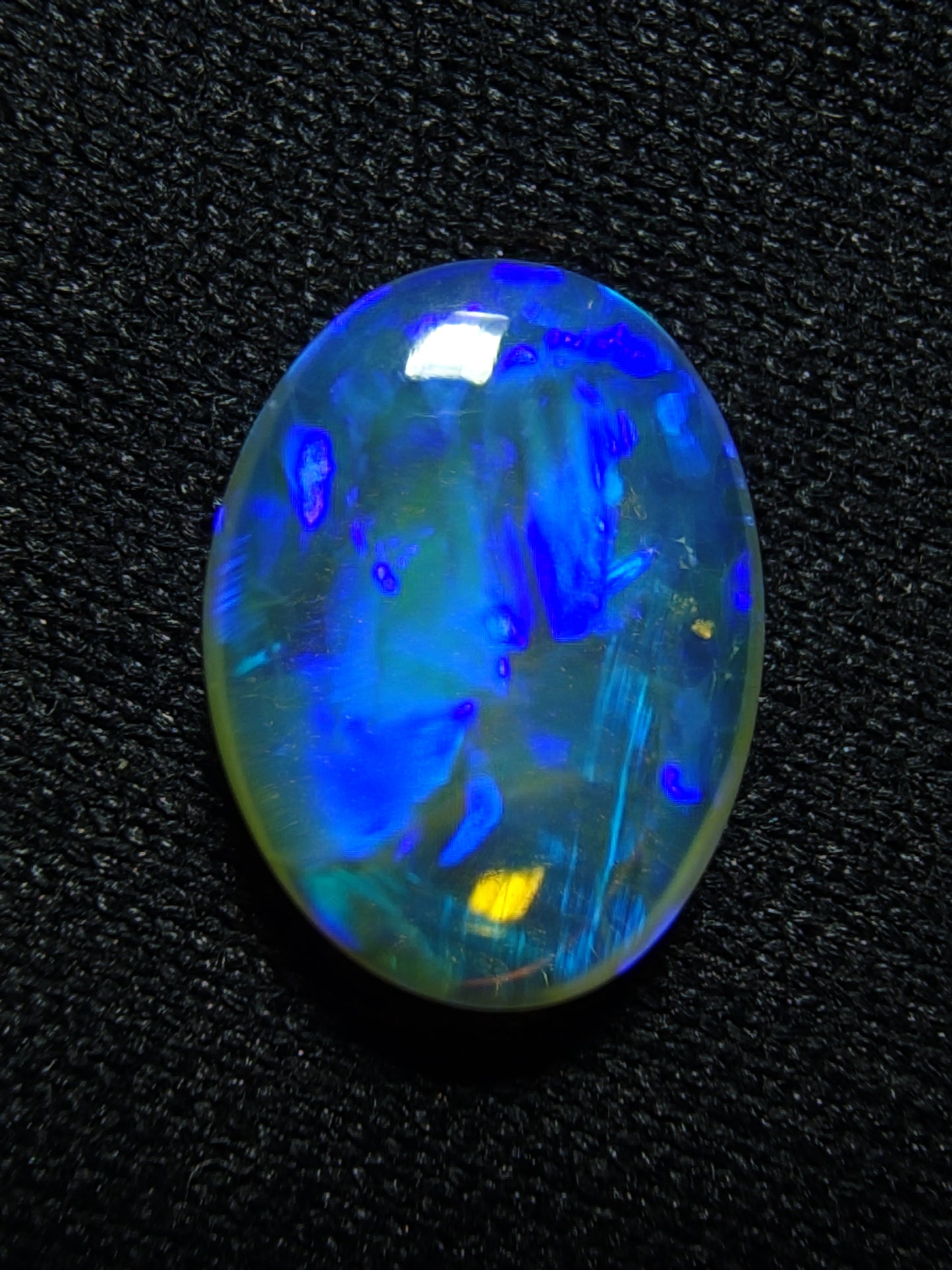 1.10c Electric Blue & Violet - Crystal Opal - Lightning Ridge