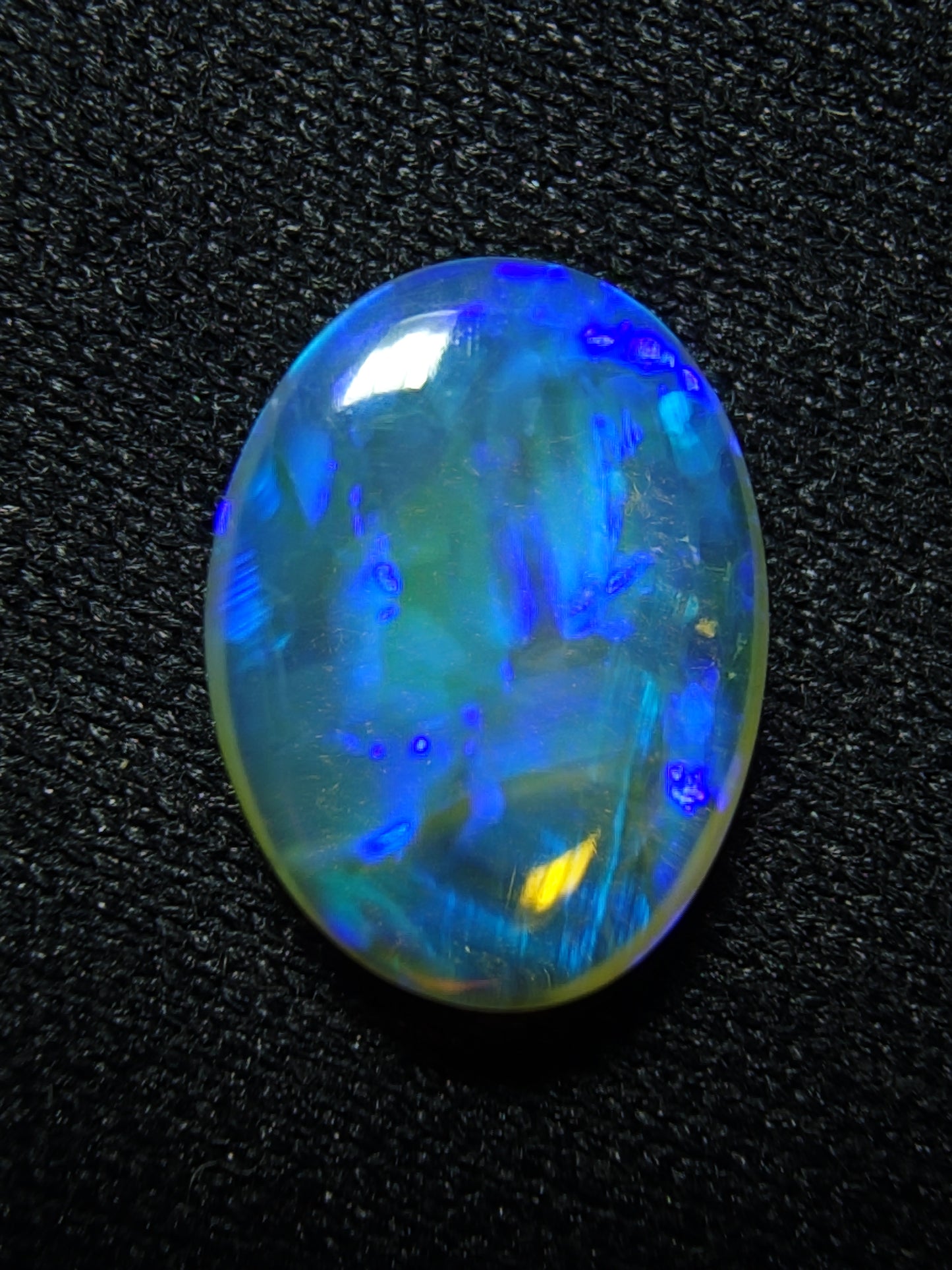 1.10c Electric Blue & Violet - Crystal Opal - Lightning Ridge