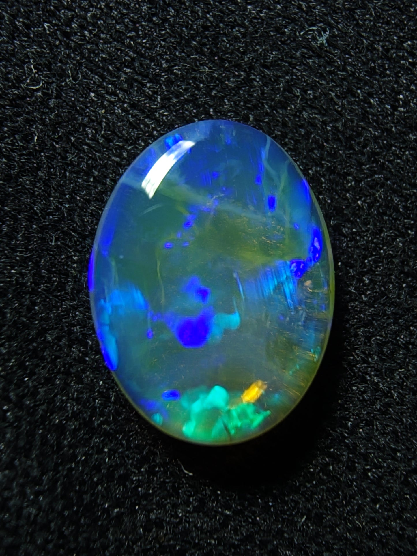 1.10c Electric Blue & Violet - Crystal Opal - Lightning Ridge