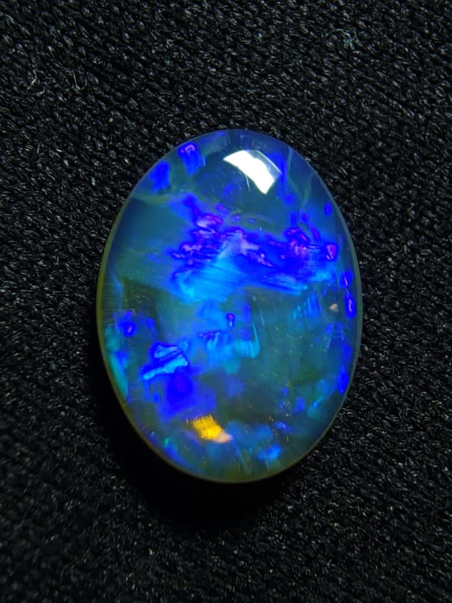 1.10c Electric Blue & Violet - Crystal Opal - Lightning Ridge