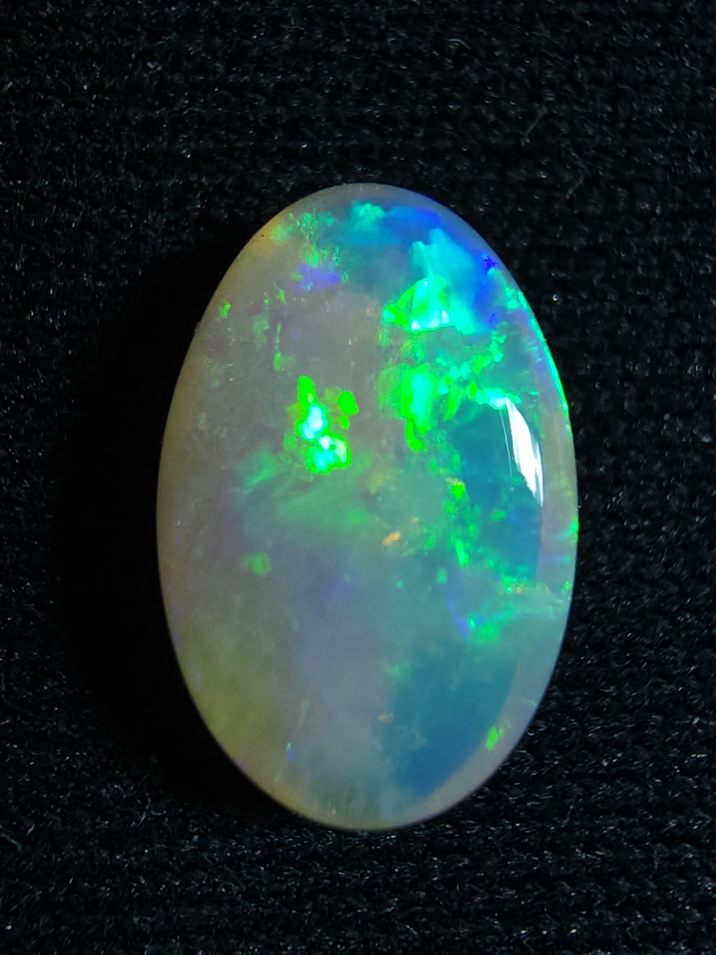 0.90c Radiant Green & Yellow - Crystal Opal - Lightning Ridge