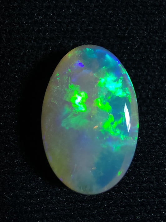 0.90c Radiant Green & Yellow - Crystal Opal - Lightning Ridge