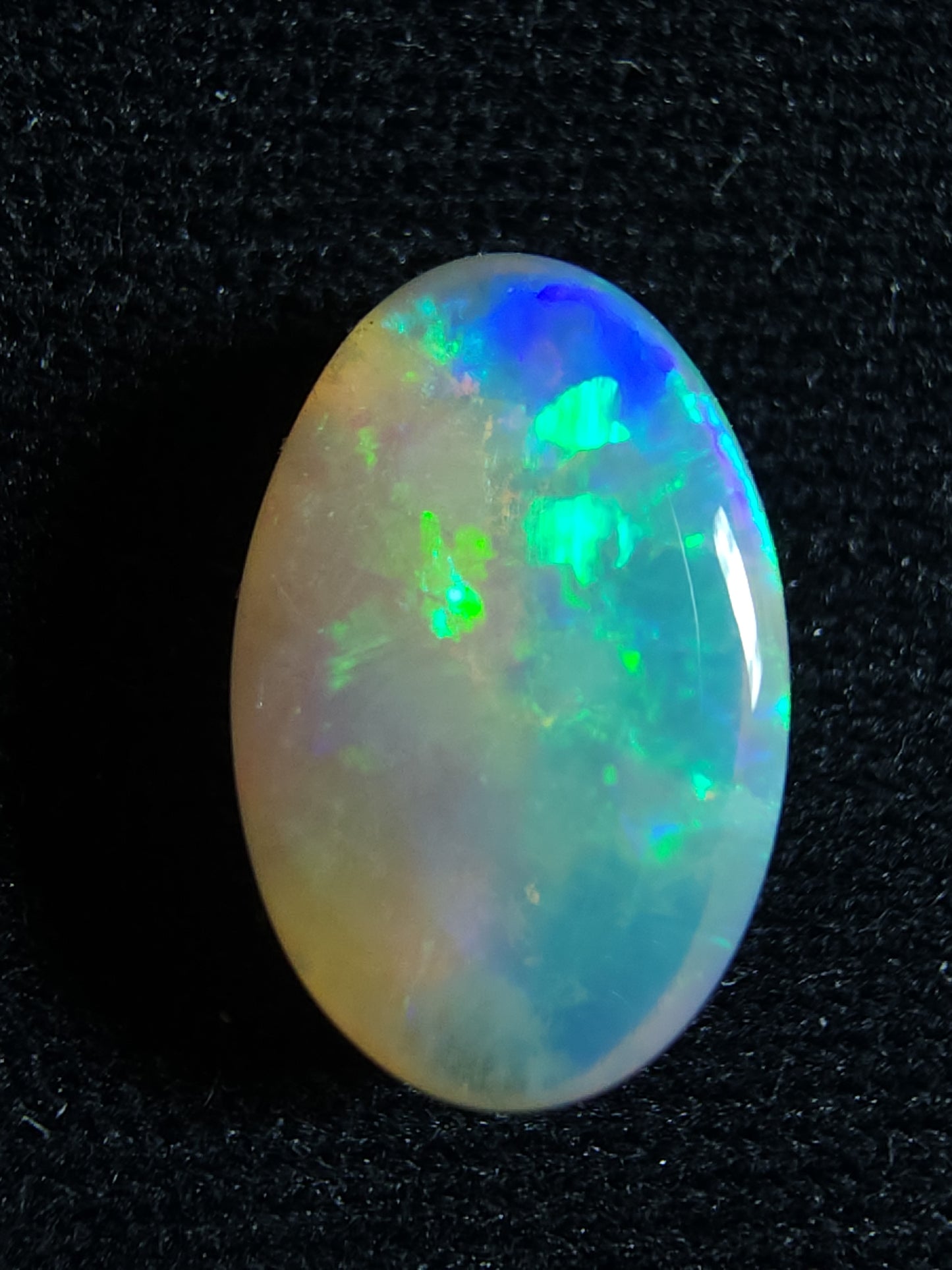 0.90c Radiant Green & Yellow - Crystal Opal - Lightning Ridge