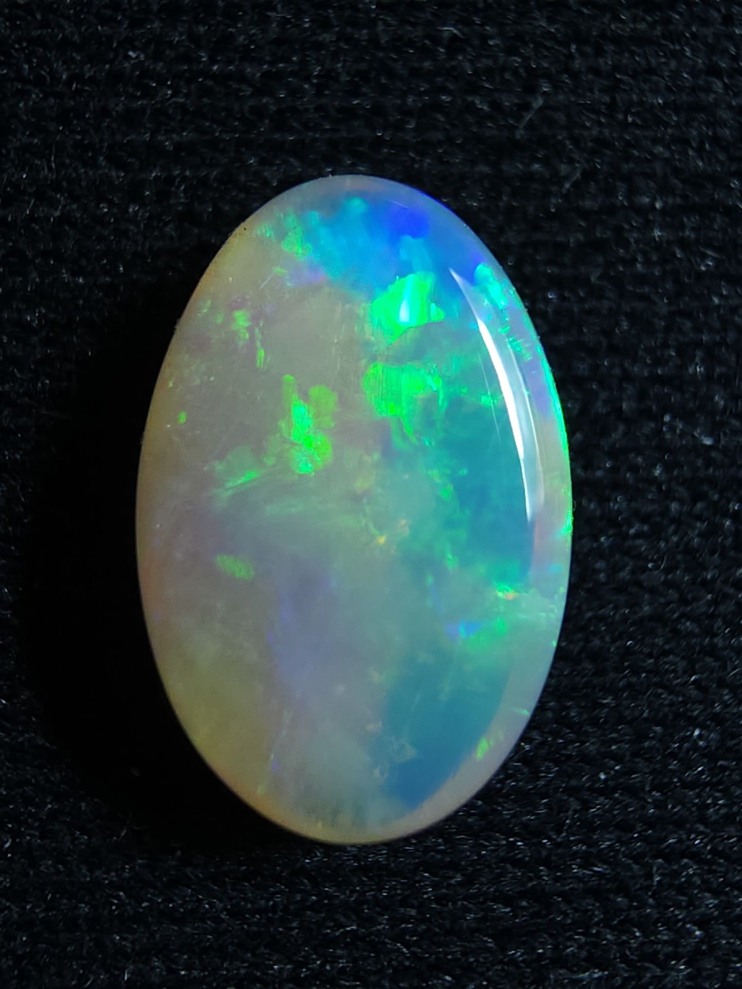 0.90c Radiant Green & Yellow - Crystal Opal - Lightning Ridge