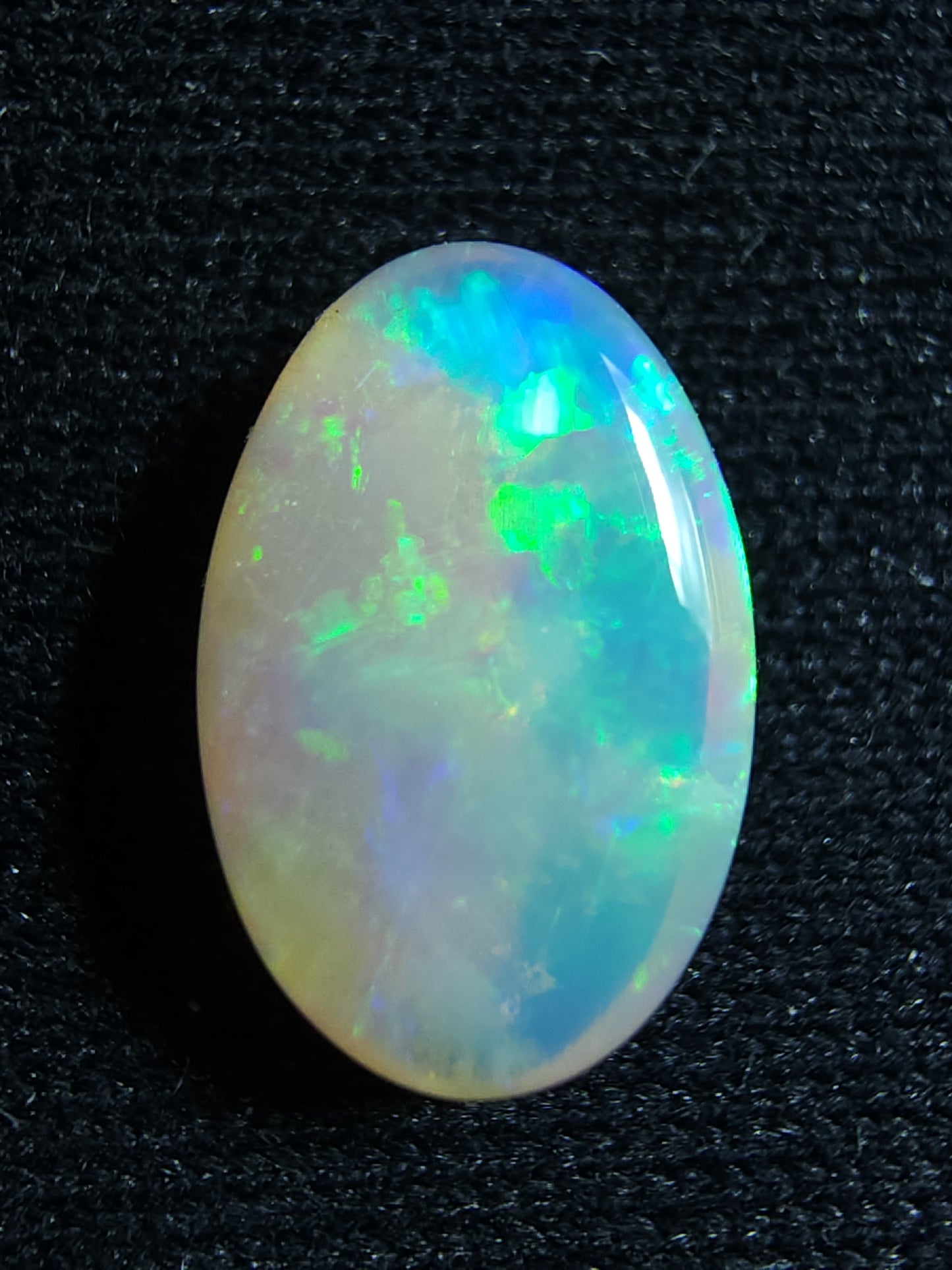 0.90c Radiant Green & Yellow - Crystal Opal - Lightning Ridge