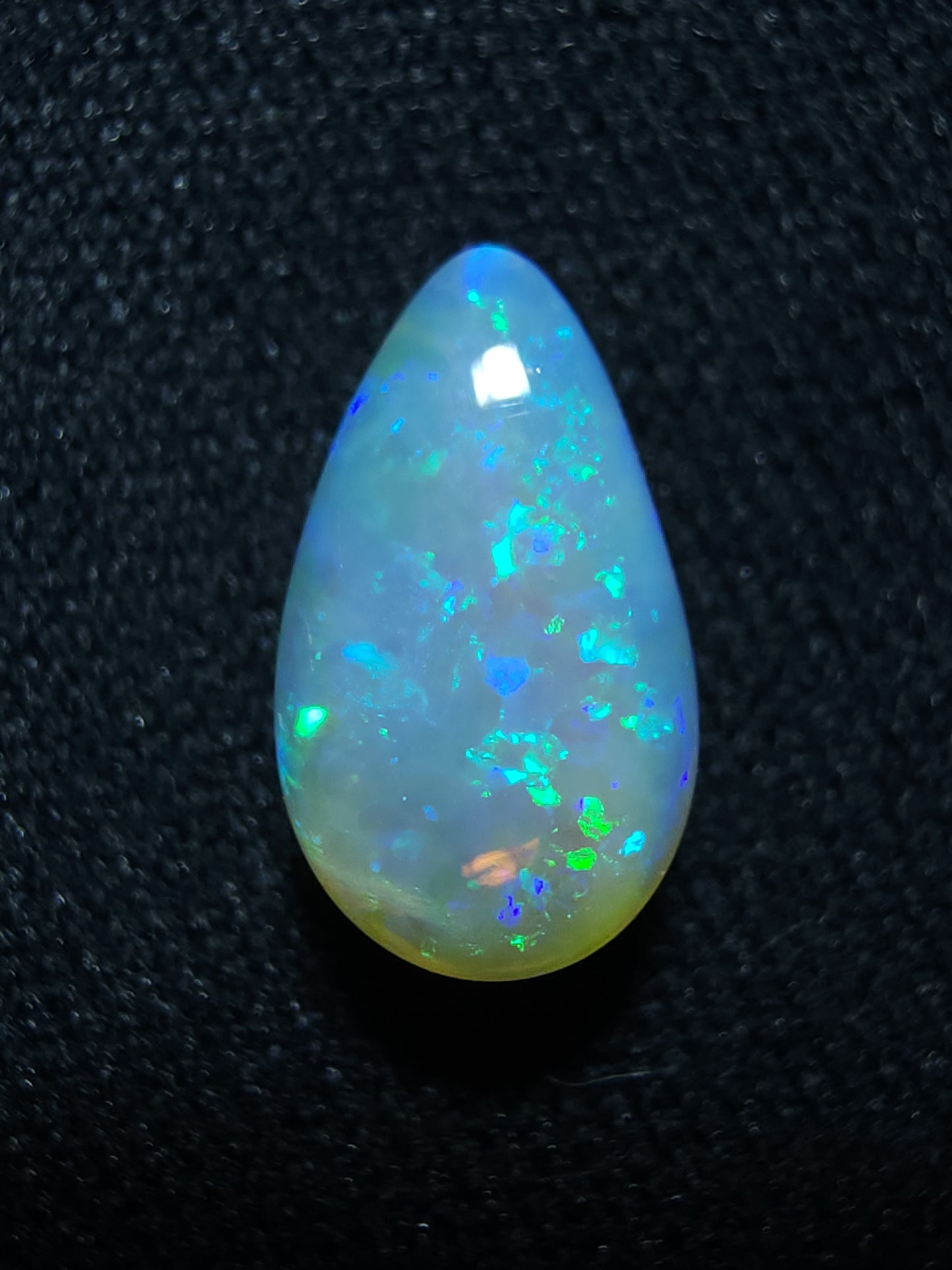 1.0c Blue and Green Pendant - Crystal Opal - Lightning Ridge