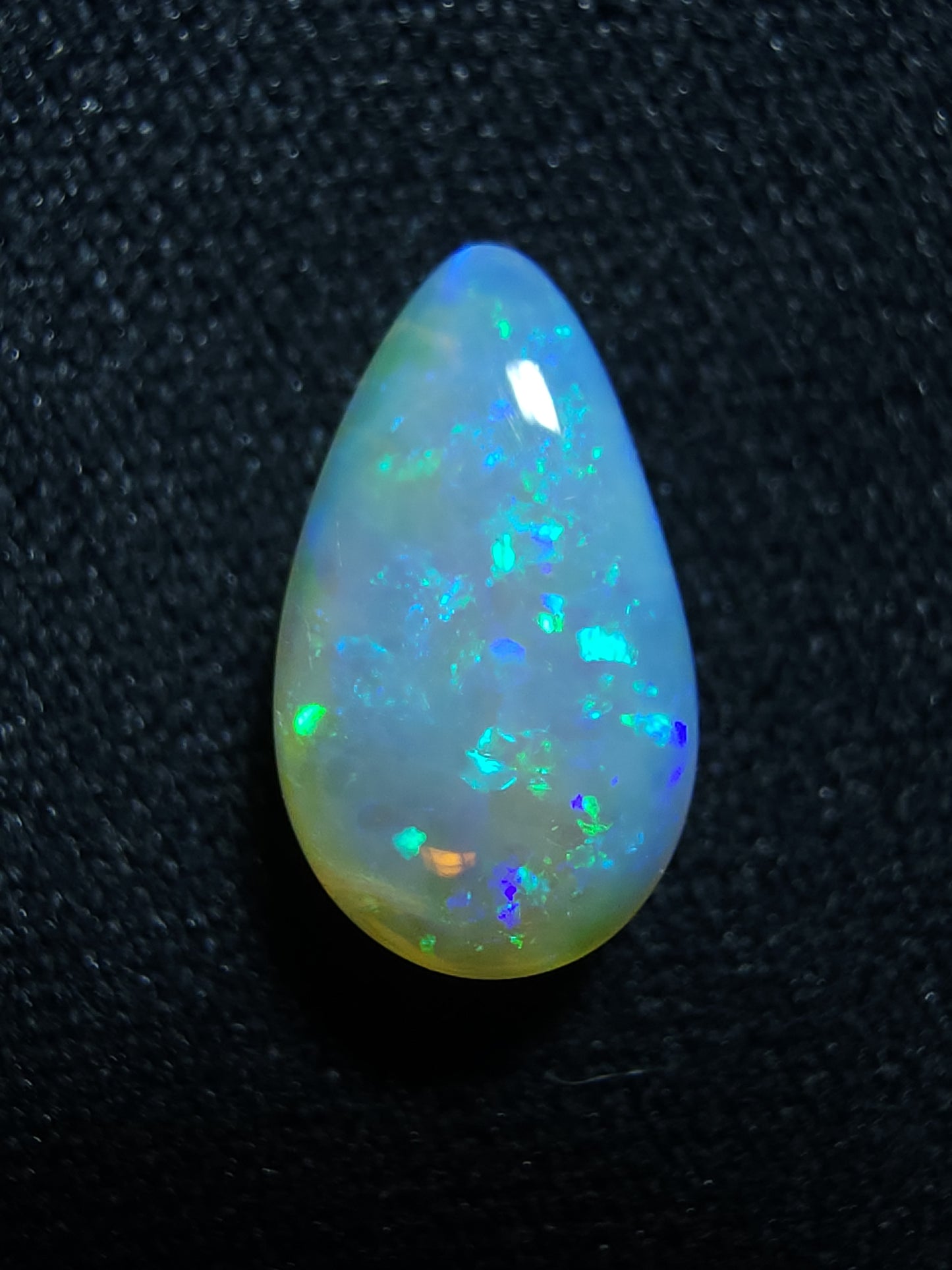 1.0c Blue and Green Pendant - Crystal Opal - Lightning Ridge