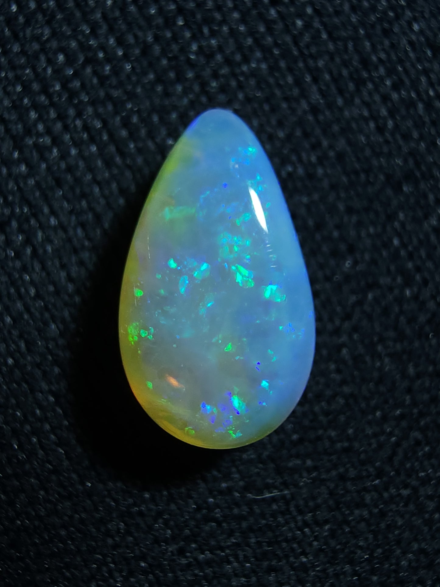 1.0c Blue and Green Pendant - Crystal Opal - Lightning Ridge