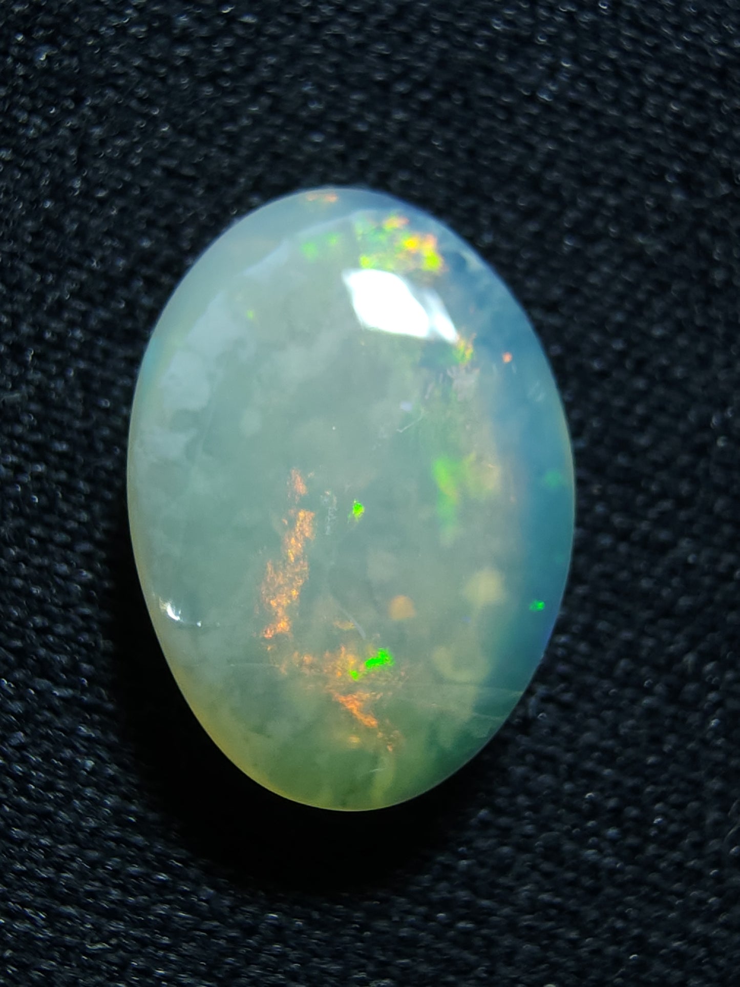 1.55ct Rolling Red Flash - Crystal Opal - Lightning Ridge