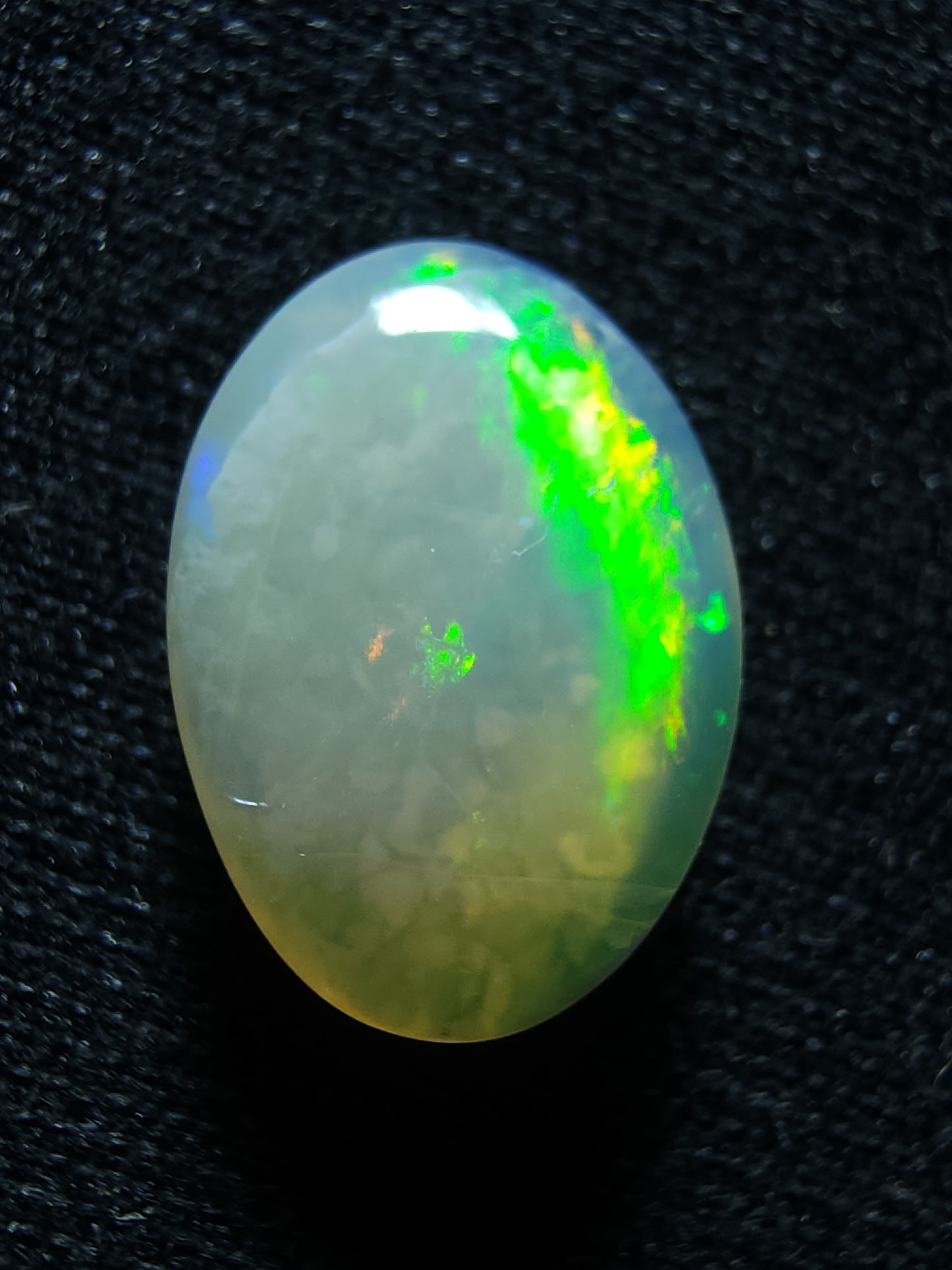 1.55ct Rolling Red Flash - Crystal Opal - Lightning Ridge