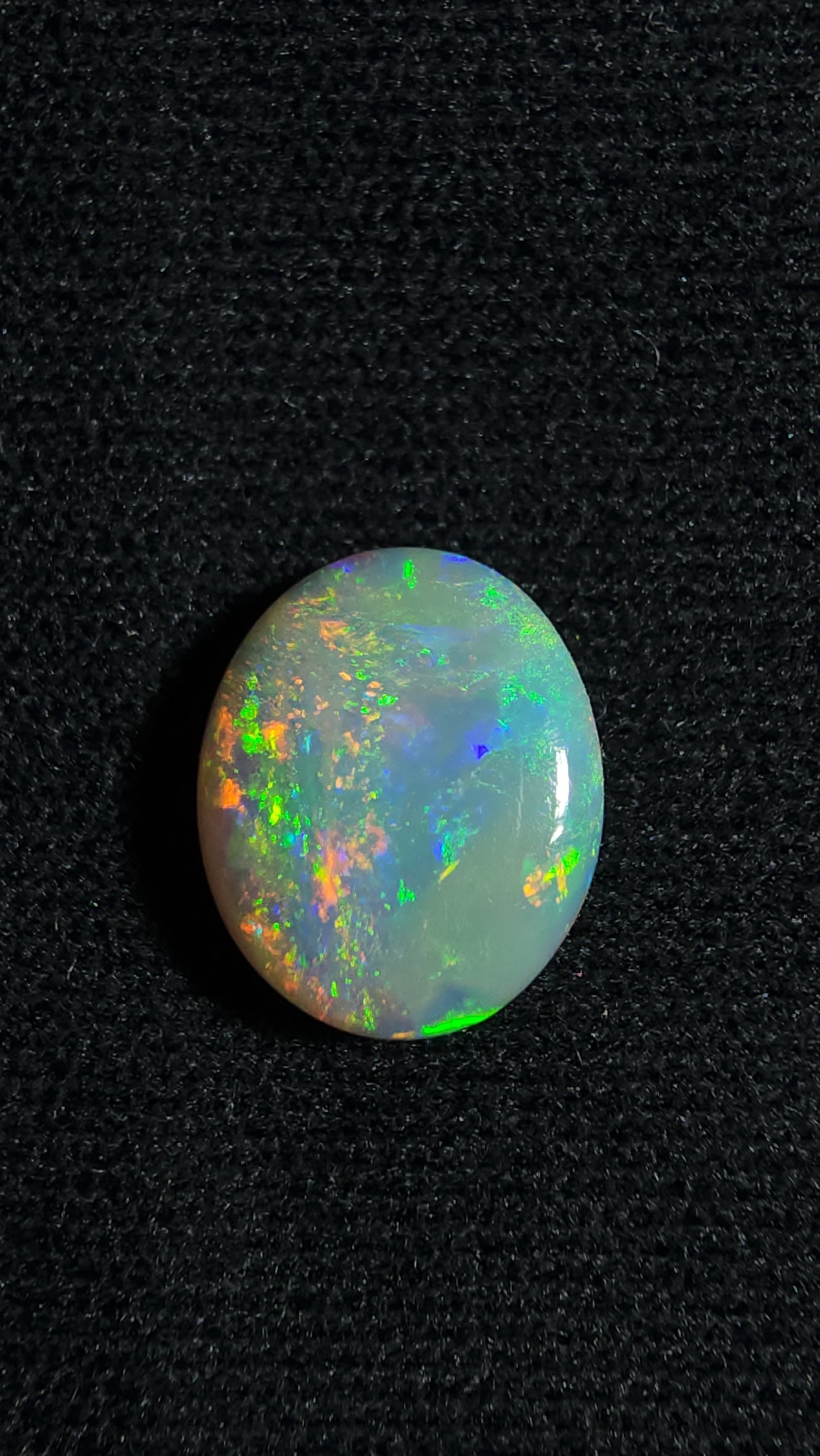 0.90ct Rainbow Crystal Nobby – Lightning Ridge Solid Opal
