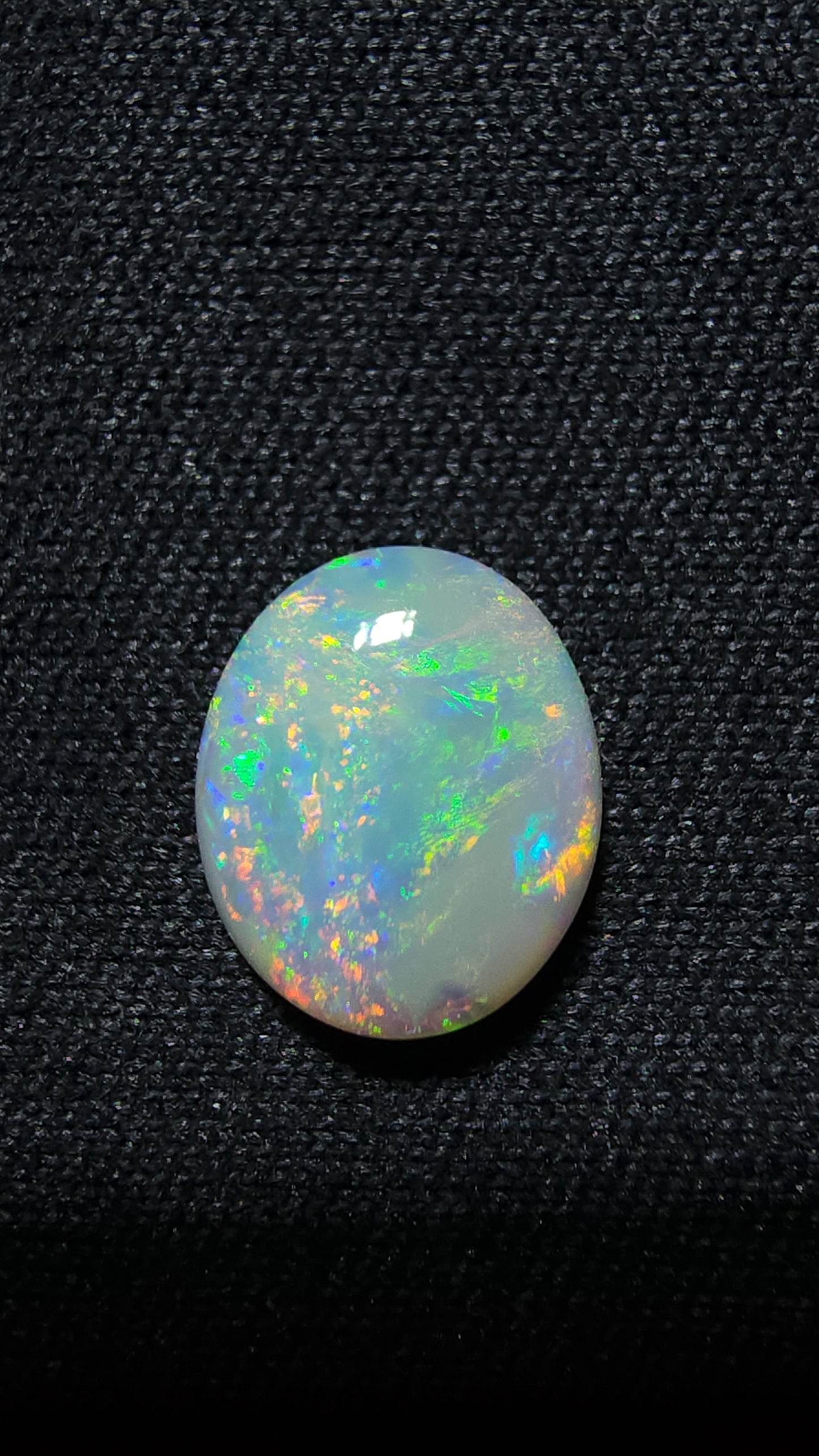 0.90ct Rainbow Crystal Nobby – Lightning Ridge Solid Opal