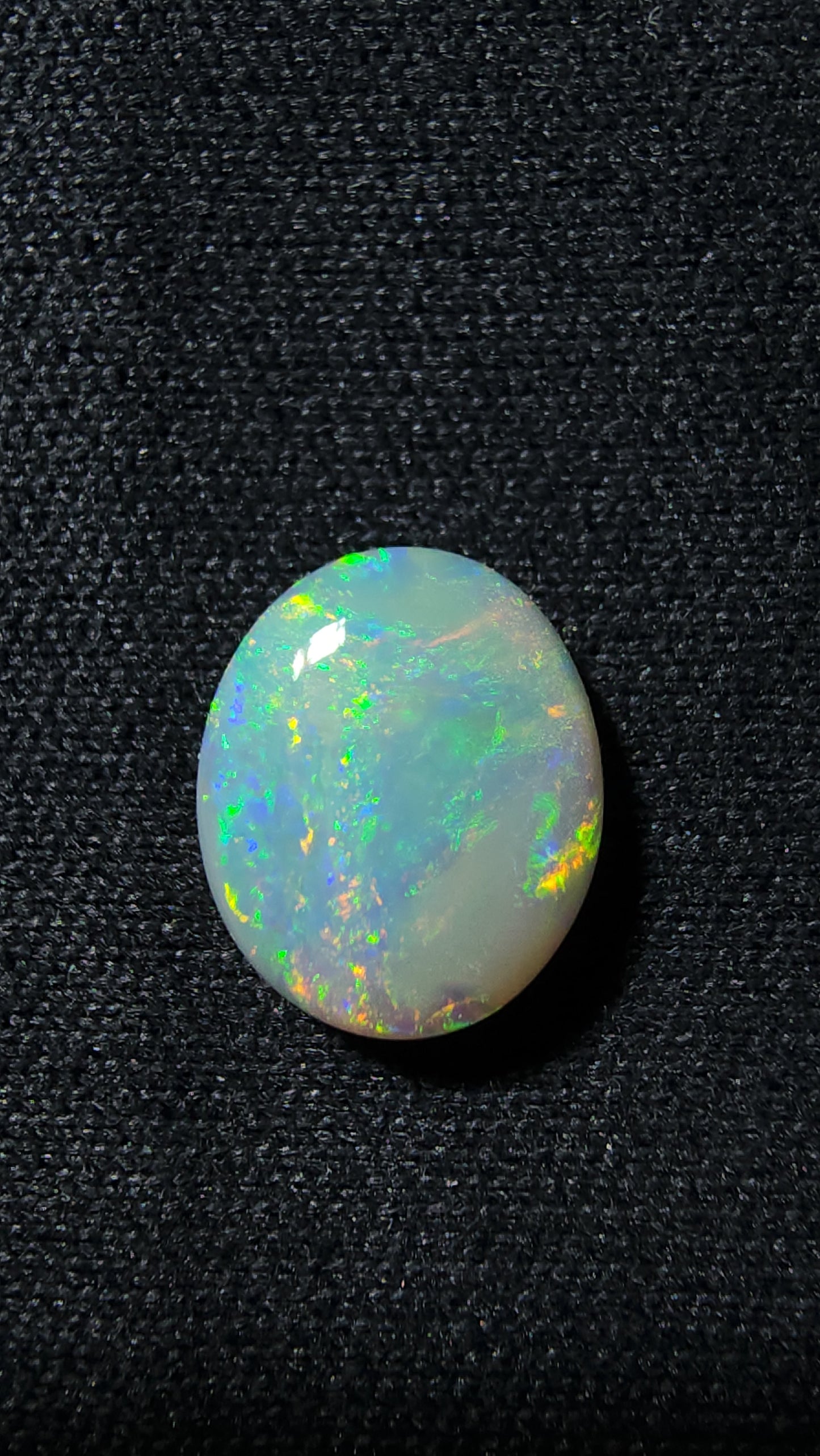 0.90ct Rainbow Crystal Nobby – Lightning Ridge Solid Opal