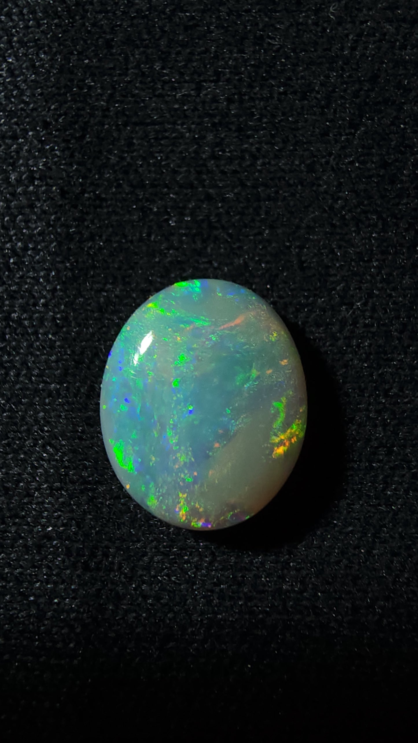 0.90ct Rainbow Crystal Nobby – Lightning Ridge Solid Opal